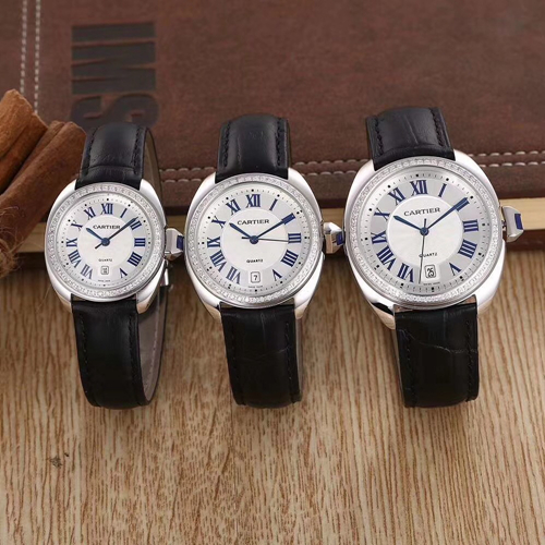 カルティエ時計正面デザイン